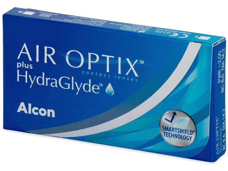 Air Optix plus HydraGlyde (6 φακοί) - Μηνιαίοι φακοί επαφής