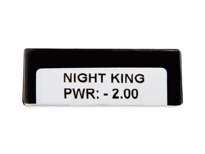 CRAZY LENS - Night King - Ημερήσιοι φακοί Διοπτρικοί (2 φακοί) - Προεπισκόπηση Χαρακτηριστικών