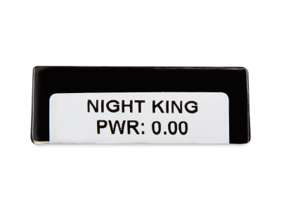 CRAZY LENS - Night King - Ημερήσιοι φακοί Μη διοπτρικοί (2 φακοί) - Προεπισκόπηση Χαρακτηριστικών