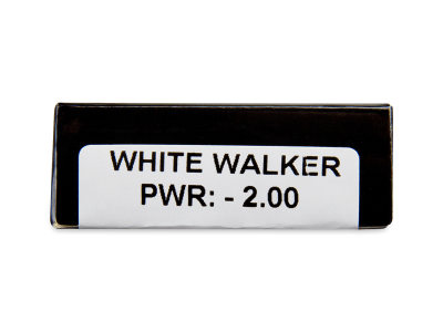 CRAZY LENS - White Walker - Ημερήσιοι φακοί Διοπτρικοί (2 φακοί) - Προεπισκόπηση Χαρακτηριστικών