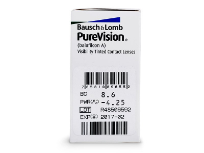 PureVision (6 φακοί) - Προεπισκόπηση Χαρακτηριστικών