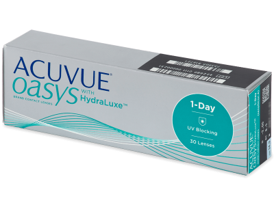 Acuvue Oasys 1-Day with Hydraluxe (30 φακοί) - Ημερήσιοι φακοί επαφής