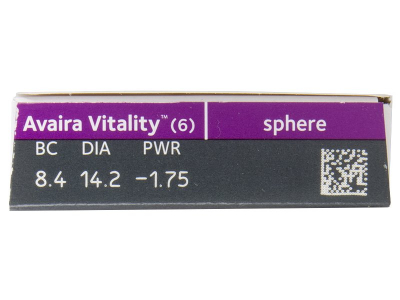Avaira Vitality (6 φακοί) - Προεπισκόπηση πακέτου φυσαλίδας