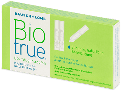 Οφθαλμικές σταγόνες Biotrue EDO 10x 0,5 ml - Oφθαλμικές σταγόνες