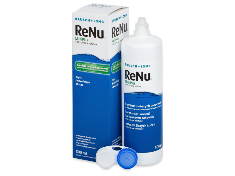 Υγρό ReNu MultiPlus 500 ml - Διάλυμα καθαρισμού