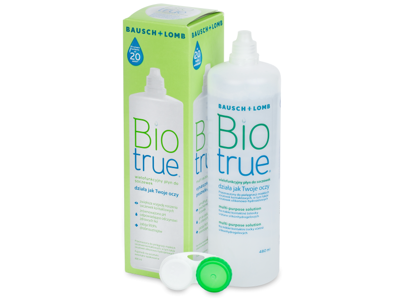 Υγρό Biotrue 480 ml - Διάλυμα καθαρισμού