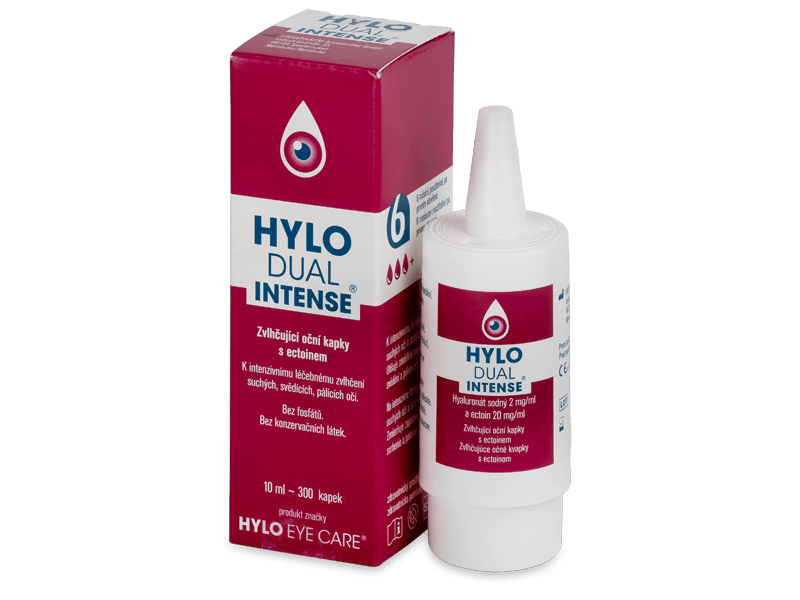 HYLO DUAL INTENSE σταγόνες ματιών 10 ml  - Oφθαλμικές σταγόνες