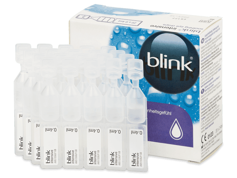 Οφθαλμικές σταγόνες Blink intensive tears 20x 0,4 ml - Oφθαλμικές σταγόνες