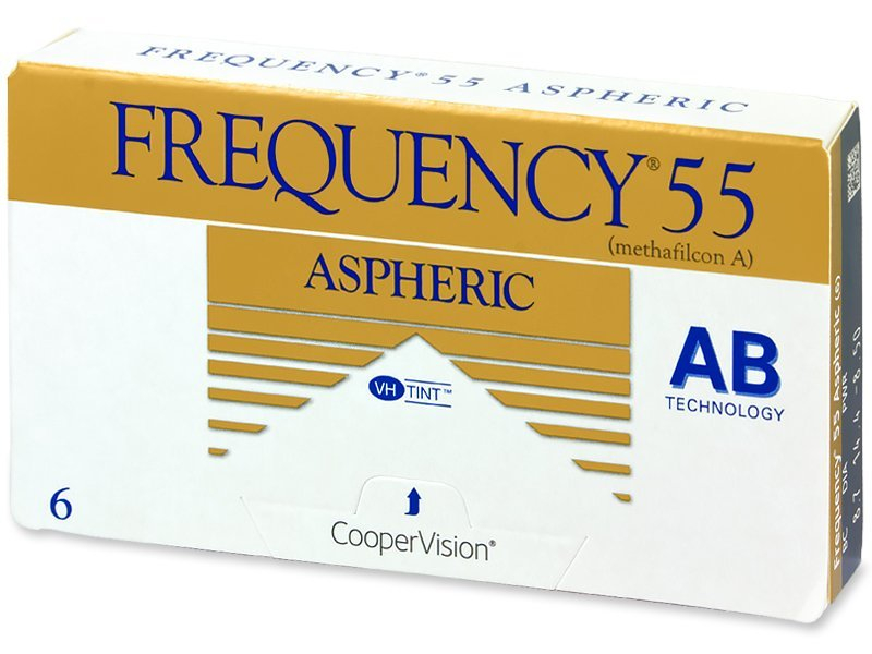 Frequency 55 Aspheric (6 φακοί) - Μηνιαίοι φακοί επαφής