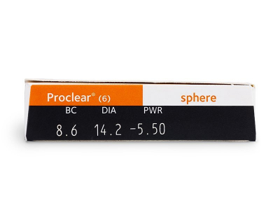 Proclear Sphere (6 φακοί) - Προεπισκόπηση Χαρακτηριστικών
