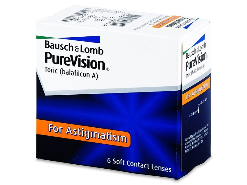 PureVision Toric (6 φακοί) - Αστιγματικός φακός επαφής