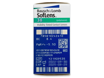 SofLens 38 (6 φακοί) - Προεπισκόπηση Χαρακτηριστικών