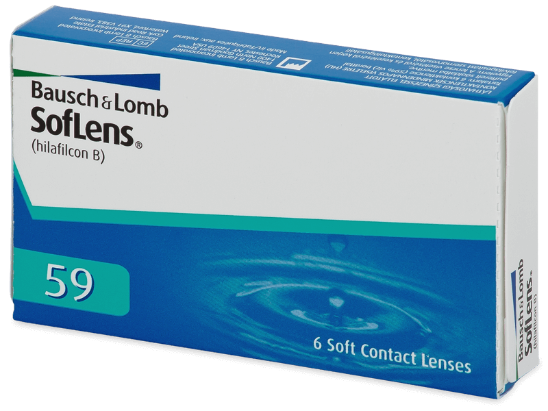 SofLens 59 (6 φακοί) - Μηνιαίοι φακοί επαφής