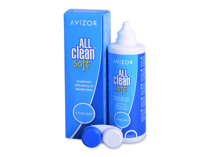 Υγρό Avizor All Clean Soft 350 ml  - Διάλυμα καθαρισμού
