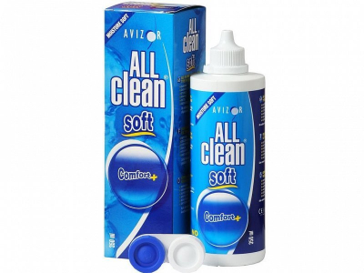 Υγρό Avizor All Clean Soft 350 ml - Διάλυμα καθαρισμού