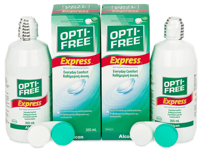 Υγρό OPTI-FREE Express 2 x 355 ml - Oικονομικό διάλυμα δύο πακέτων
