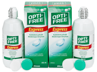 Υγρό OPTI-FREE Express 2 x 355 ml - Αυτό το προϊόν διατίθεται επίσης σε αυτή την εναλλακτική συσκευασία