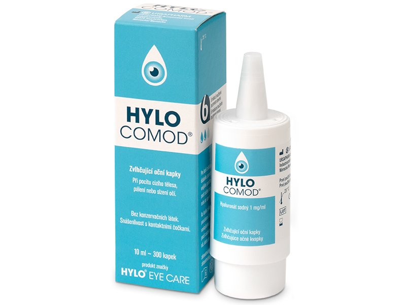 Οφθαλμικές σταγόνες HYLO-COMOD 10 ml  - Oφθαλμικές σταγόνες