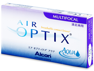 Air Optix Aqua Multifocal (3 φακοί) - Παλαιότερη σχεδίαση