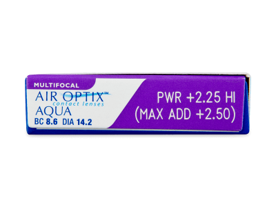 Air Optix Aqua Multifocal (3 φακοί) - Προεπισκόπηση Χαρακτηριστικών