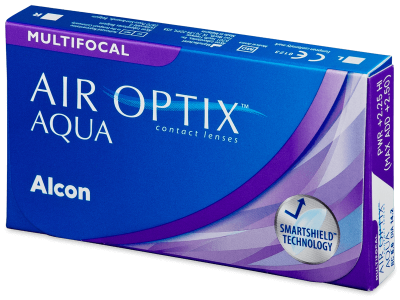 Air Optix Aqua Multifocal (6 φακοί) - Πολυεστιακός φακός επαφής