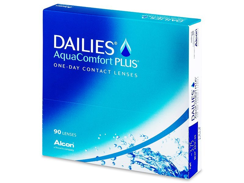 Dailies AquaComfort Plus (90 φακοί) - Ημερήσιοι φακοί επαφής