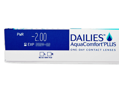 Dailies AquaComfort Plus (90 φακοί) - Προεπισκόπηση Χαρακτηριστικών