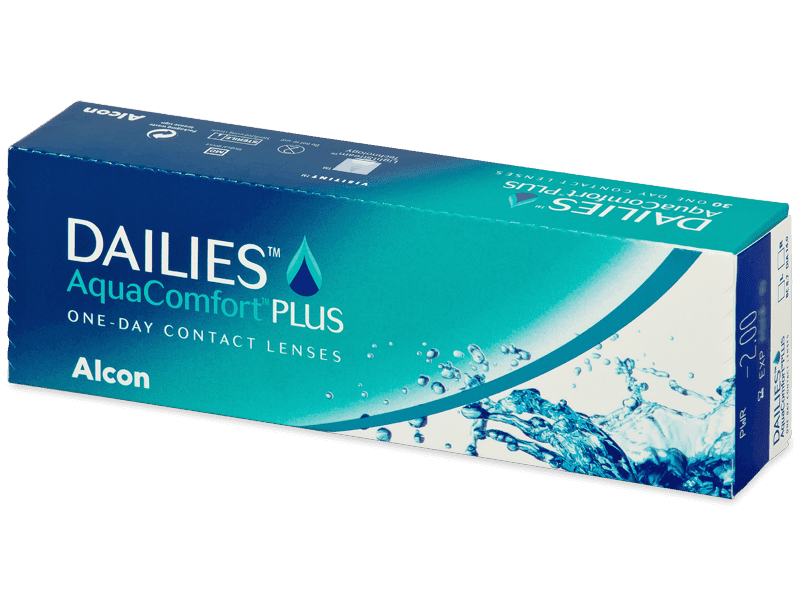 Dailies AquaComfort Plus (30 φακοί) - Ημερήσιοι φακοί επαφής