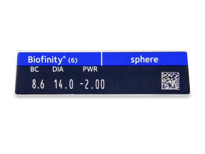 Biofinity (6 φακοί) - Προεπισκόπηση Χαρακτηριστικών