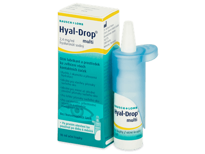 Οφθαλμικές σταγόνες Hyal-Drop Multi 10 ml - Oφθαλμικές σταγόνες