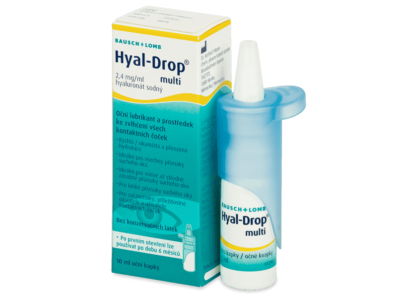 Οφθαλμικές σταγόνες Hyal-Drop Multi 10 ml - Oφθαλμικές σταγόνες