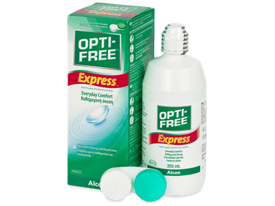 Υγρό OPTI-FREE Express 355 ml - Διάλυμα καθαρισμού
