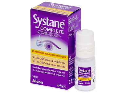 Systane COMPLETE Οφθαλμικές σταγόνες χωρίς συντηρητικά 10 ml 
