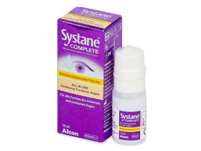 Systane COMPLETE Οφθαλμικές σταγόνες χωρίς συντηρητικά 10 ml - Αυτό το προϊόν διατίθεται επίσης σε αυτή την εναλλακτική συσκευασία