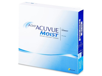 1 Day Acuvue Moist (90 φακοί) - Ημερήσιοι φακοί επαφής