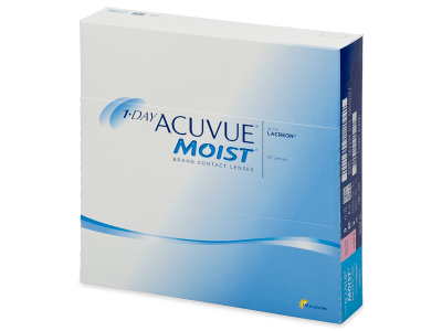 1 Day Acuvue Moist (90 φακοί) - Ημερήσιοι φακοί επαφής
