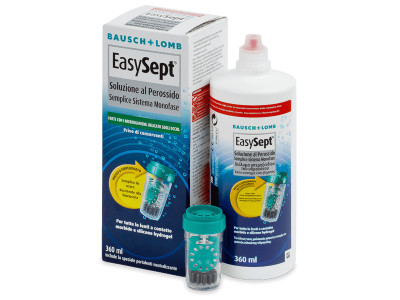 Υγρό φακών επαφής υπεροξειδίου EasySept 360 ml - Διάλυμα καθαρισμού