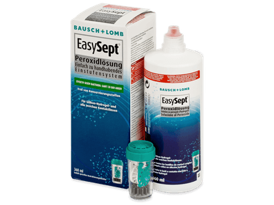 Υγρό φακών επαφής υπεροξειδίου EasySept 360 ml