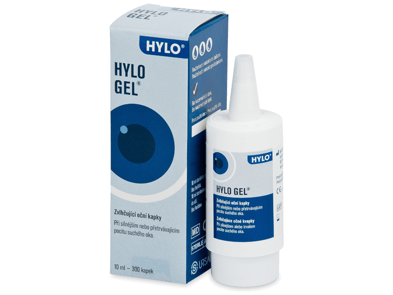 Oφθαλμικές σταγόνες HYLO - GEL 10 ml  - Oφθαλμικές σταγόνες