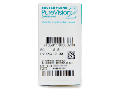 PureVision 2 (6 φακοί) - Προεπισκόπηση Χαρακτηριστικών