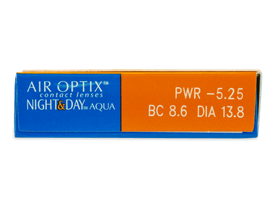 Air Optix Night and Day Aqua (3 φακοί) - Προεπισκόπηση Χαρακτηριστικών